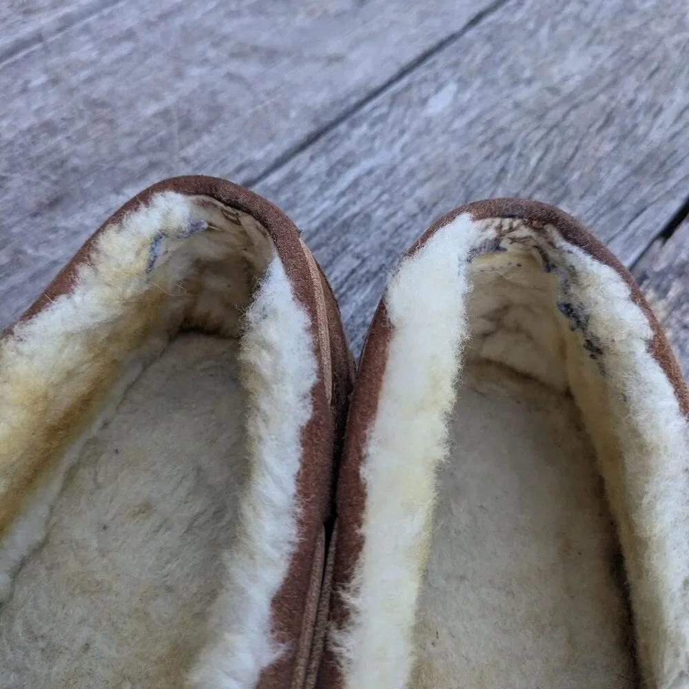 Llbean Men's Brown and Tan Slippers